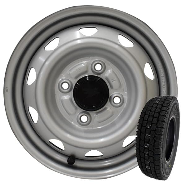 Amazon | ヨコハマ SY01V 145/80R12 80/78N + 単穴ホイール(PK355S